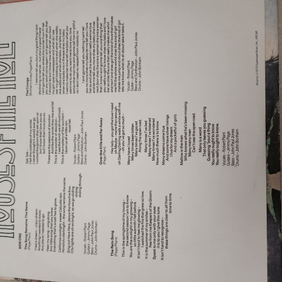 Houses of the Holy by Led Zeppelin (Record, 1973) - Picture 4 of 12